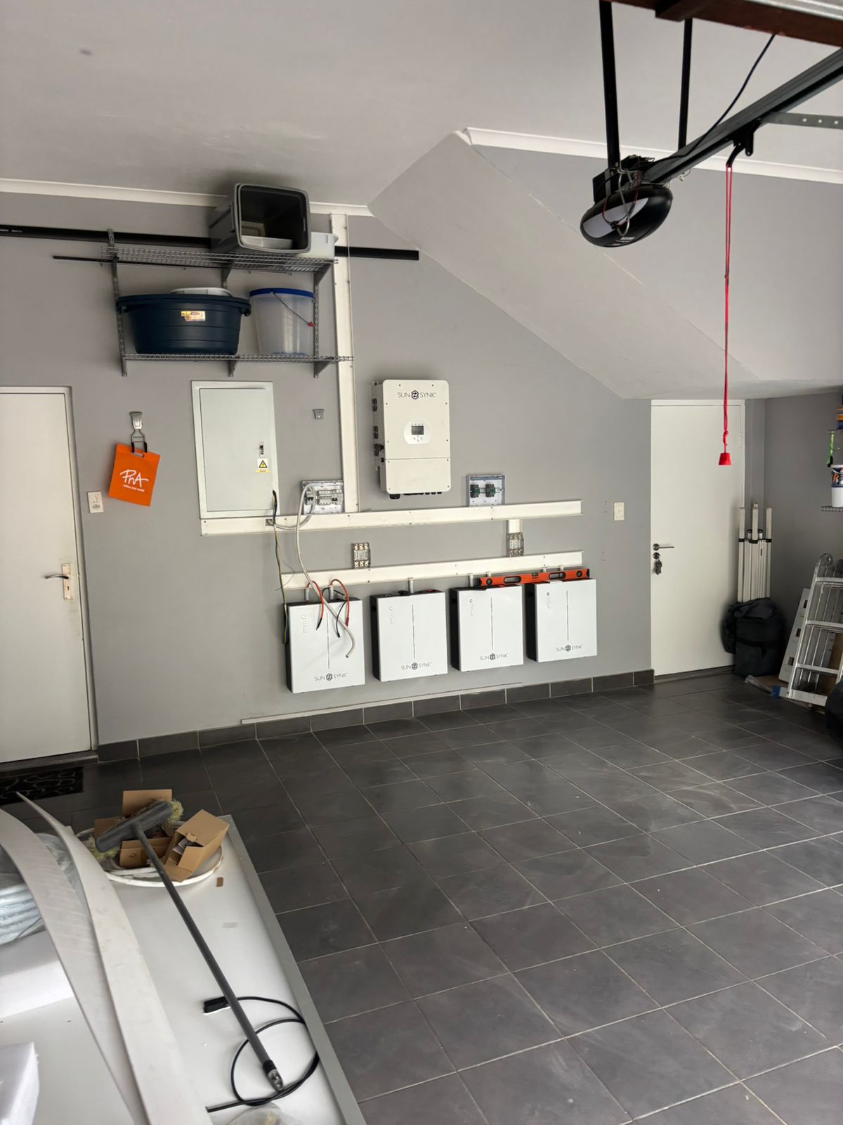 Obert Electrical team on site